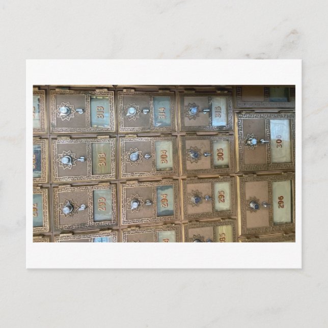 casillas postales (Anverso)