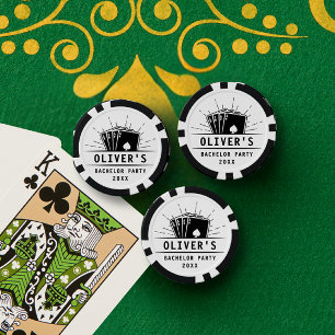 Casino de cartas de póquer de Bachelor Party moder