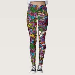 Casino de juegos de azar Pop Fashion Leggings