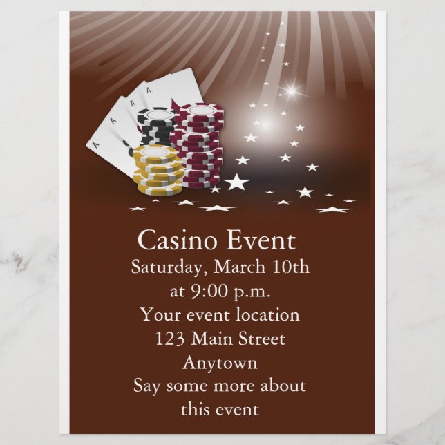 Casino Flyer (Frente)