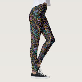 Casino Gambling Pop Fashion Leggings
