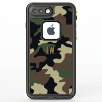 Caso de encargo del iPhone del camo del bosque