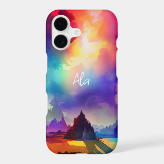 Caso de teléfono de nombre personalizado, abstract