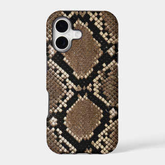 Caso del iPhone 5 de la piel de serpiente