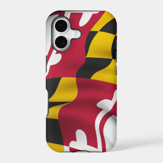 Caso del iPhone de la bandera de Maryland