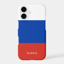 Caso del iPhone de la bandera de Rusia