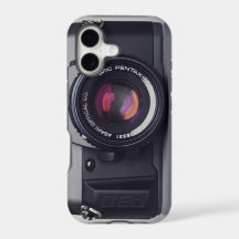 Caso del iPhone de la cámara de Pentax