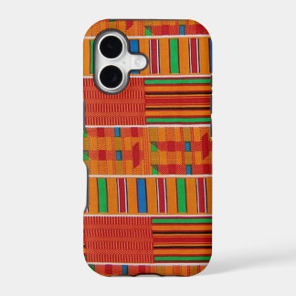 Caso del iPhone del paño de Kente del africano