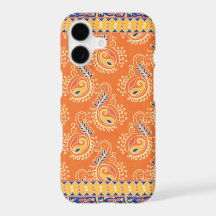 Casos de iPhone de patrón indio