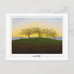 Caspar David Friedrich #137 - Tarjeta postal de ar