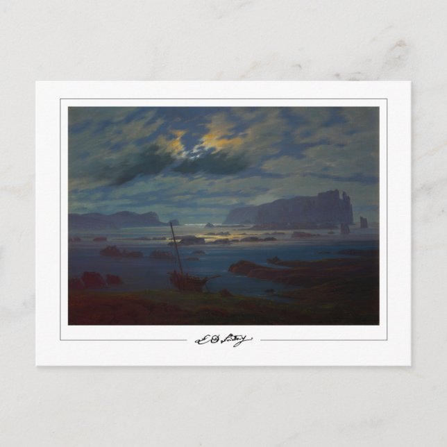 Caspar David Friedrich #17 - Postales Bellas Artes (Anverso)