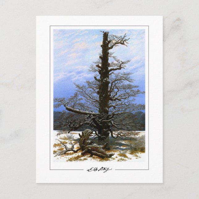 Caspar David Friedrich #17 - Postales Bellas Artes (Anverso)