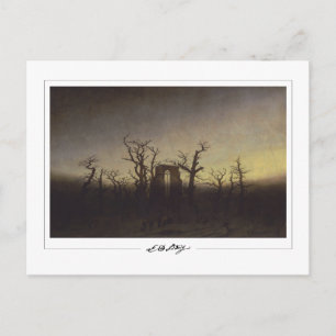Caspar David Friedrich #18 - Tarjeta postal de art