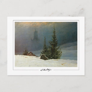 Caspar David Friedrich #23 - Tarjeta postal de art