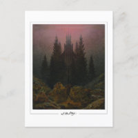 Caspar David Friedrich #3 - Postal Bella Artes