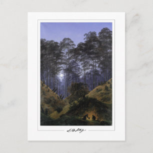Caspar David Friedrich #42 - Tarjeta postal de art