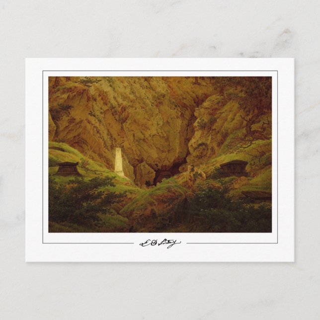 Caspar David Friedrich #56 - Postales Bellas Artes (Anverso)