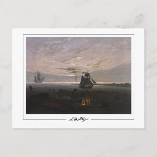 Caspar David Friedrich #59 - Tarjeta postal de art