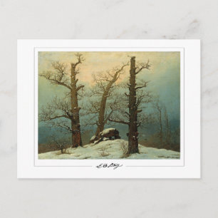 Caspar David Friedrich #6 - Tarjeta postal de arte