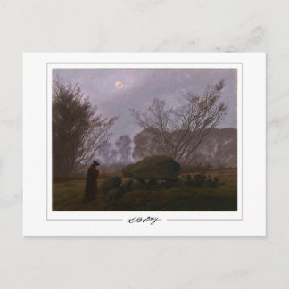Caspar David Friedrich #8 - Tarjeta postal de arte