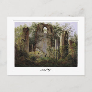Caspar David Friedrich #93 - Tarjeta postal de art
