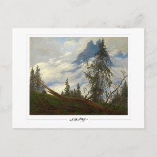 Caspar David Friedrich #9 - Tarjeta postal de arte