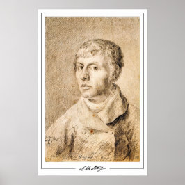 Caspar David Friedrich Zedign Poster de Arte #113