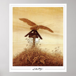 Caspar David Friedrich Zedign Poster de Arte #131