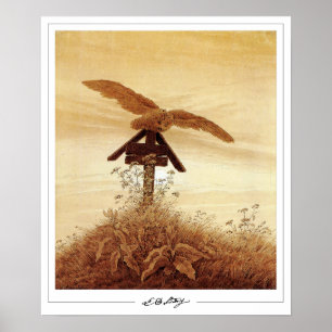 Caspar David Friedrich Zedign Poster de Arte #131