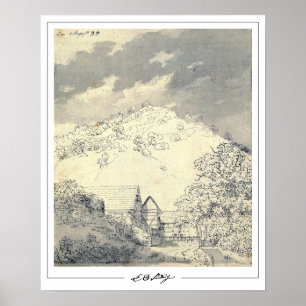 Caspar David Friedrich Zedign Poster de Arte #162