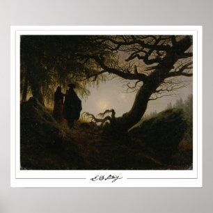 Caspar David Friedrich Zedign Poster de Arte #200