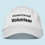 Casquillo ajustable del Gorra del voluntario con b<br><div class="desc">Personalice fácilmente este gorra voluntario blanco de Alternative Apparel con su propio texto personalizado. También puede personalizar con su logotipo u otra imagen. Este estilo de tope chino es 100% algodón. El estilo "Flexfit Wool Cap" tiene opciones para añadir el bordado en los lados y en la parte posterior. Estilo...</div>