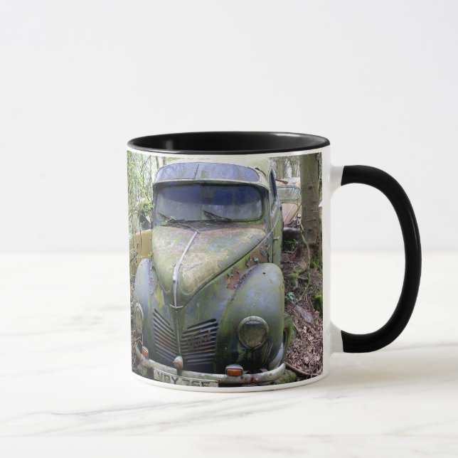 casquillo del verde de la taza de 15 onzas (Derecha)