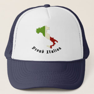Casquillo retro italiano orgulloso del gorra del