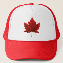 Casquillos del recuerdo de Canadá y gorras del