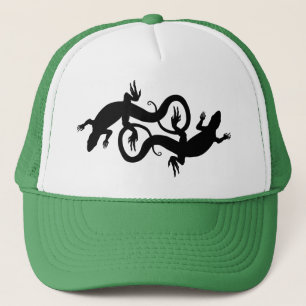 Casquillos y gorras del reptil del casquillo del