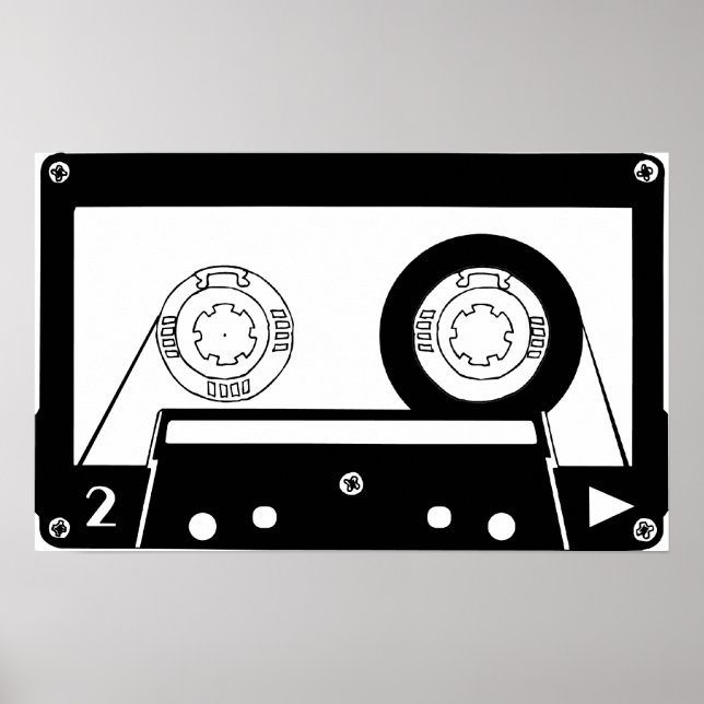 Cassette de audio o arte nervioso (Frente)