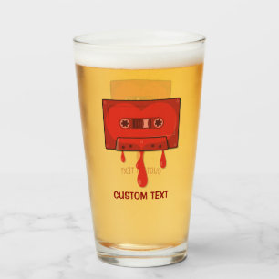 Cassette del corazón rojo