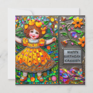 CASSIDY ~ Cumpleaños feliz ~ Flores ~