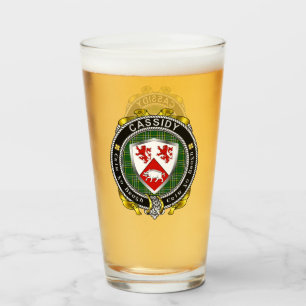 Cassidy/O'Cassidy Irish Beer Glass