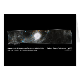 Cassiopeia A Supernova Remnant & Light Echo NASA