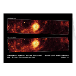 Cassiopeia A Supernova Remnant & Light Echo NASA
