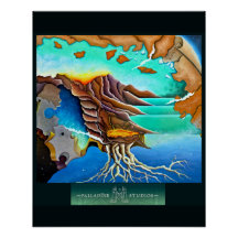 "Cassiopeia" Poster brillante