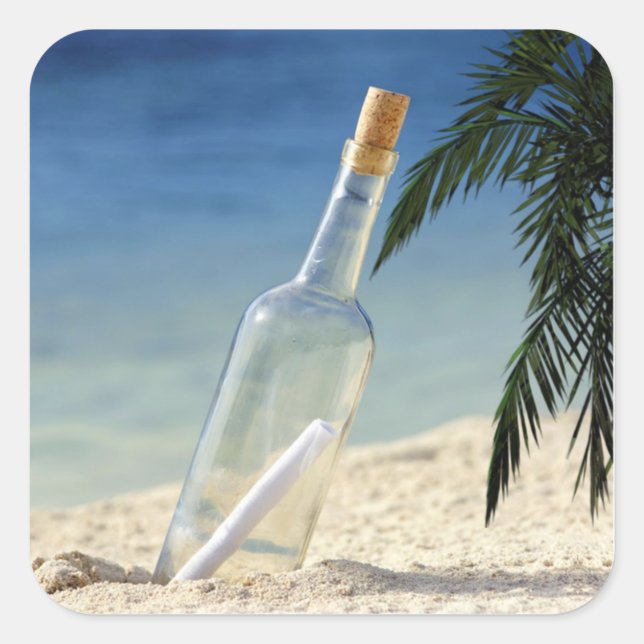 Castaway Fiesta 1 Pegatina (Anverso)