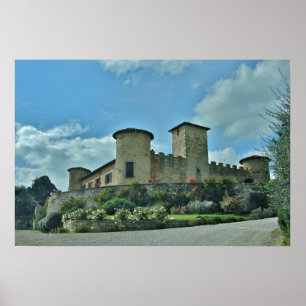 Castello di Gabbiano, Italia - Impresión fotográfi