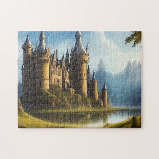 Castillo 4 El rompecabezas del Daily Jigsaw Puz (Horizontal)