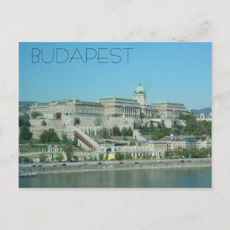 Castillo Buda, Budapest, Hungría postal