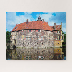 Castillo Burg Vischering Alemania. Rompecabezas