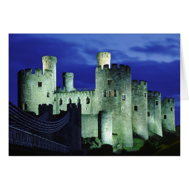 Castillo Conwy, Gwynedd, Gales (Anverso (Horizontal))