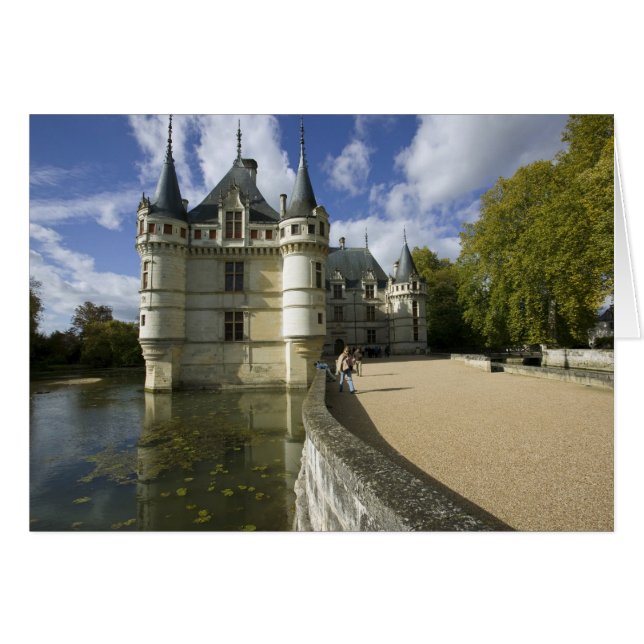 Castillo de Azay-le-Rideau, Indre-et-Loire, 3 (Anverso (Horizontal))